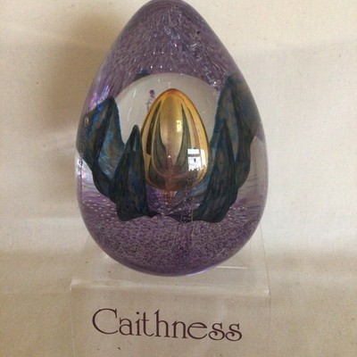 Caithness, Briefbeschwerer. Bernstein Spieler. Auflage 119. Jahr 1999.