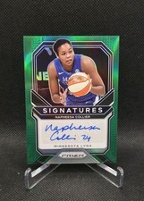 2021 Panini Prizm WNBA Napheesa Collier Green Prizm Auto #SG-NCL
