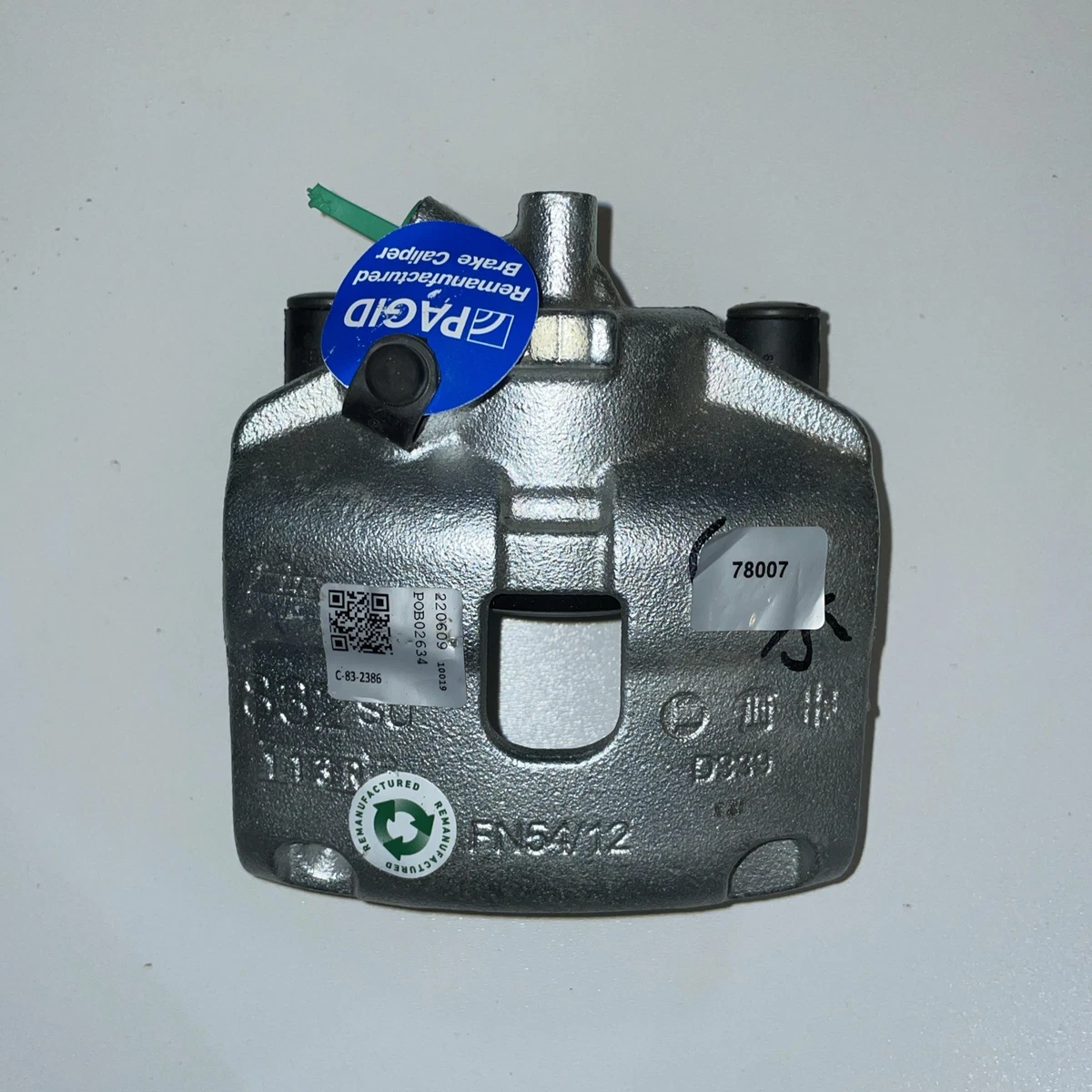 Brake caliper front left from 69 up to VIN 5506002 Fiat 124 Spider, 124 Coupé, 125, 128, 131, X 1/9 buy spare parts