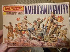 Matchbox 1:76 American Infantry P-5002 50 Pieces
