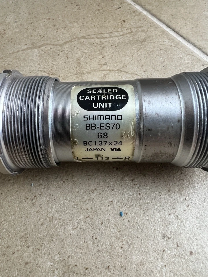 Shimano BB-ES70 Bottom Bracket Octalink V2 BSA Thread 68x113mm Spindle MTB - Image 2 of 4