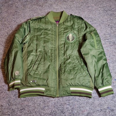 Vintage Roca Wear Full Zip Insulated Jacket Men's Size Large Green