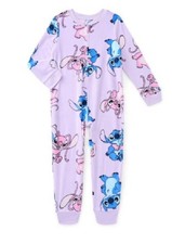 Disney Lilo  Stitch Girls Union Suit Pajamas - Size 10-12