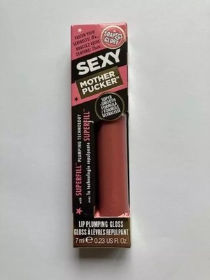 Soap & Glory Sexy Mother Pucker Lip Plumping Gloss Plums Up Full Size 7ml Neu in OVP