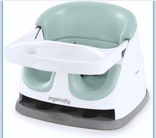 Ingenuity 2in1 Sitzerhöhung Baby & Kleinkind mit Tablett – Reise Babystuhl ab 6M