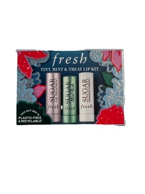 Fresh Tint, Mint and Treat Lip Kit Trio New in Box