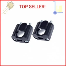 Feiteplus Motorcycle Bar Clamps 7/8" to 1 1/8" Fat Bar For Motorbike Pit Dirt Bi