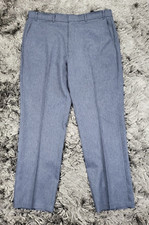 Vintage 70's Levi's Action Slacks Pants Men's 38 X 31 Gray Casual Straight Leg