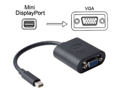 DELL mDP zu VGA DP/N 0PNKVT miniDisplayPort zu VGA Adapter Kabel Brandneu
