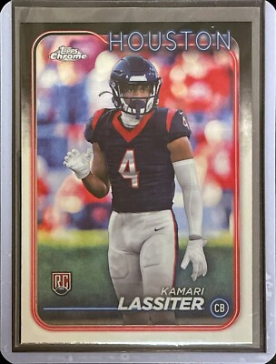 Kamari Lassiter - Rookie - 2024 Topps Chrome Football #245