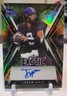 2023 Leaf Exotic Football #BA-JH3 JAREN HALL 8/10 PRIZMATIC PEACOCK  RC