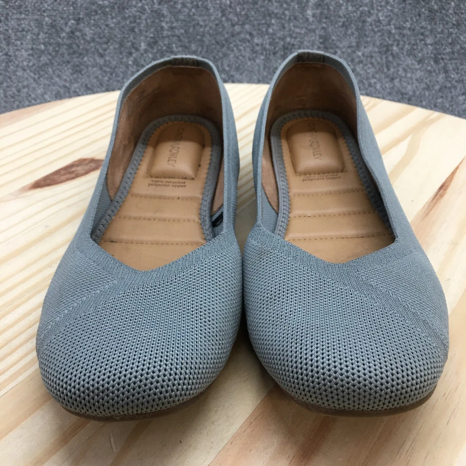 Zapatos Cynthia Rowley para mujer 10 M Haisley Ballet planos grises cómodos parte superior baja Foto 4 de 4