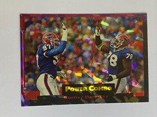1993 Pro Set Power Update Football Combos Prism Insert #PC6 SMITH / BENNETT