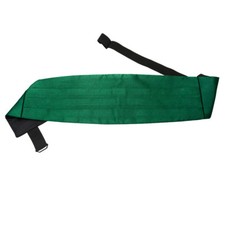 Emerald Green Mens Cummerbund Satin Plain Adjustable Wedding Accessory by DQT