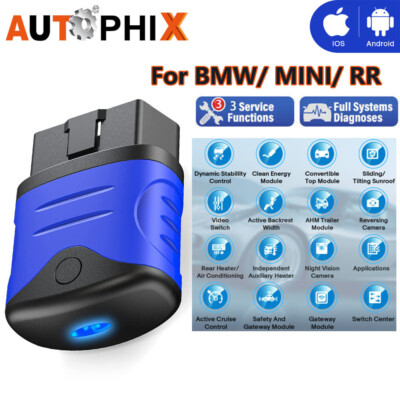 OBD2 Scanner Diagnostic Scan Tool All System Bluetooth Code Reader EPB CBS Reset