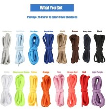 Pair Of YELLOW Laces SB LACES REPLACEMENT SHOELACES FOR NIKE DUNK SB 63