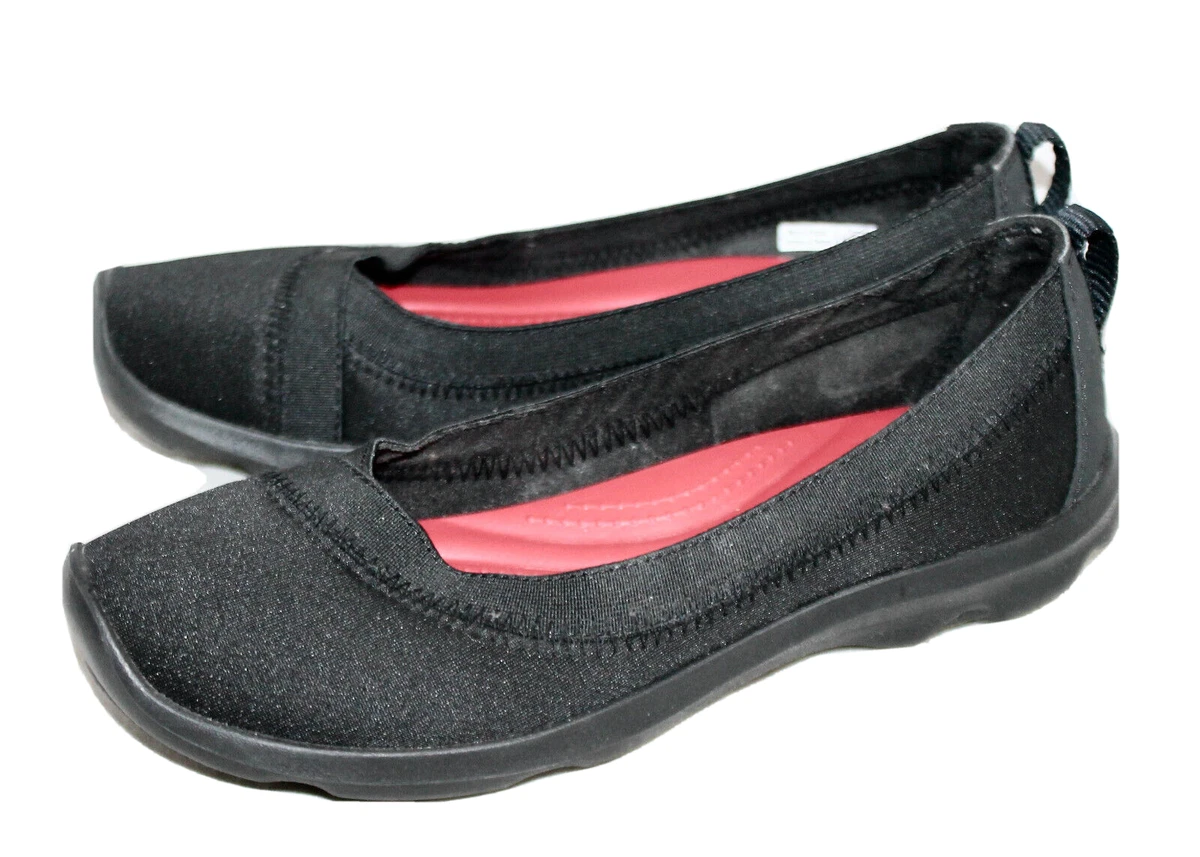 Crocs women's busy day stretch ballet flat discount