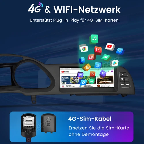 Android13 8.8" Radio Coche CarPlay GPS Navi Para AUDI A6 C6 MMI 2G 2005-2009 6+128G - Imagen 11 de 17