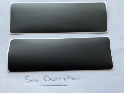 Toyota GR Supra BMW sun visor cover warning label Cover-up decals