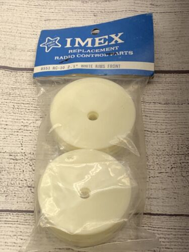IMEX 8551 Radio Control Team Associated RC10 Gold 2.1 White Rims Front  Box - Afbeelding 1 van 3