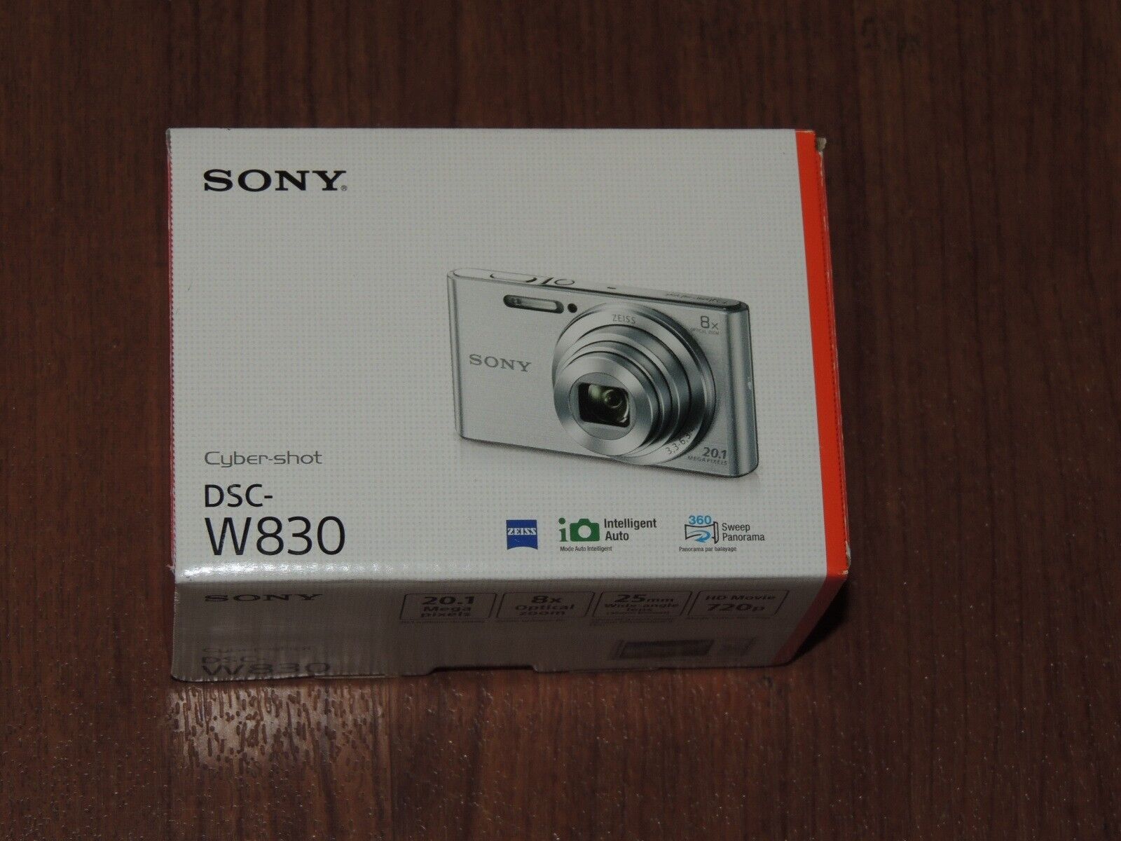 Sony DSCW830 20.1 MP Digital Camera with 2.7-Inch LCD (Silver)