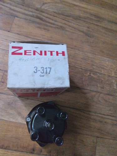 1967- 1974 Chevy11 Nova Vega 2.3 4Cly Distributor Cap Zenith Service Part 3-317 - Picture 3 of 4