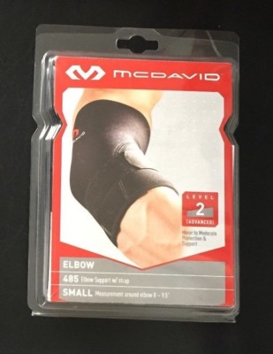 McDavid 485 Tennis Ellenbogenstütze Thermo Neopren Bandage Small