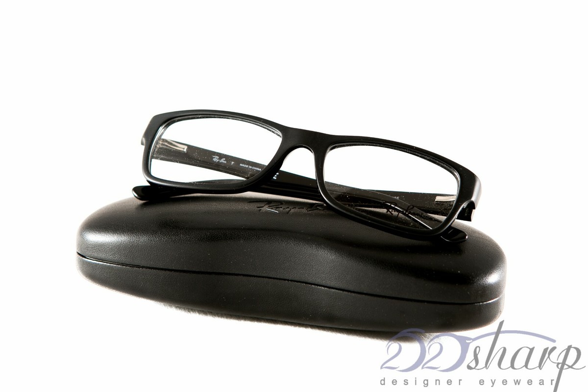 Ray Ban Eyeglasses-RB 5268 5119 52 MATTE BLACK UK