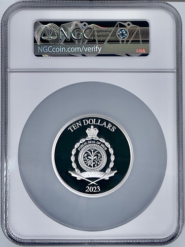 Black Panther 2023 Niue $10 Marvel Superheroes 3 Oz Silver Coin NGC PF70UCAM FR - Picture 2 of 4