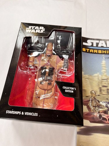 STAR WARS FANHOME DEAGOSTINI STARSHIPS & VEHICLES DIE-CAST LUKE'S LANDSPEEDER - Picture 4 of 6