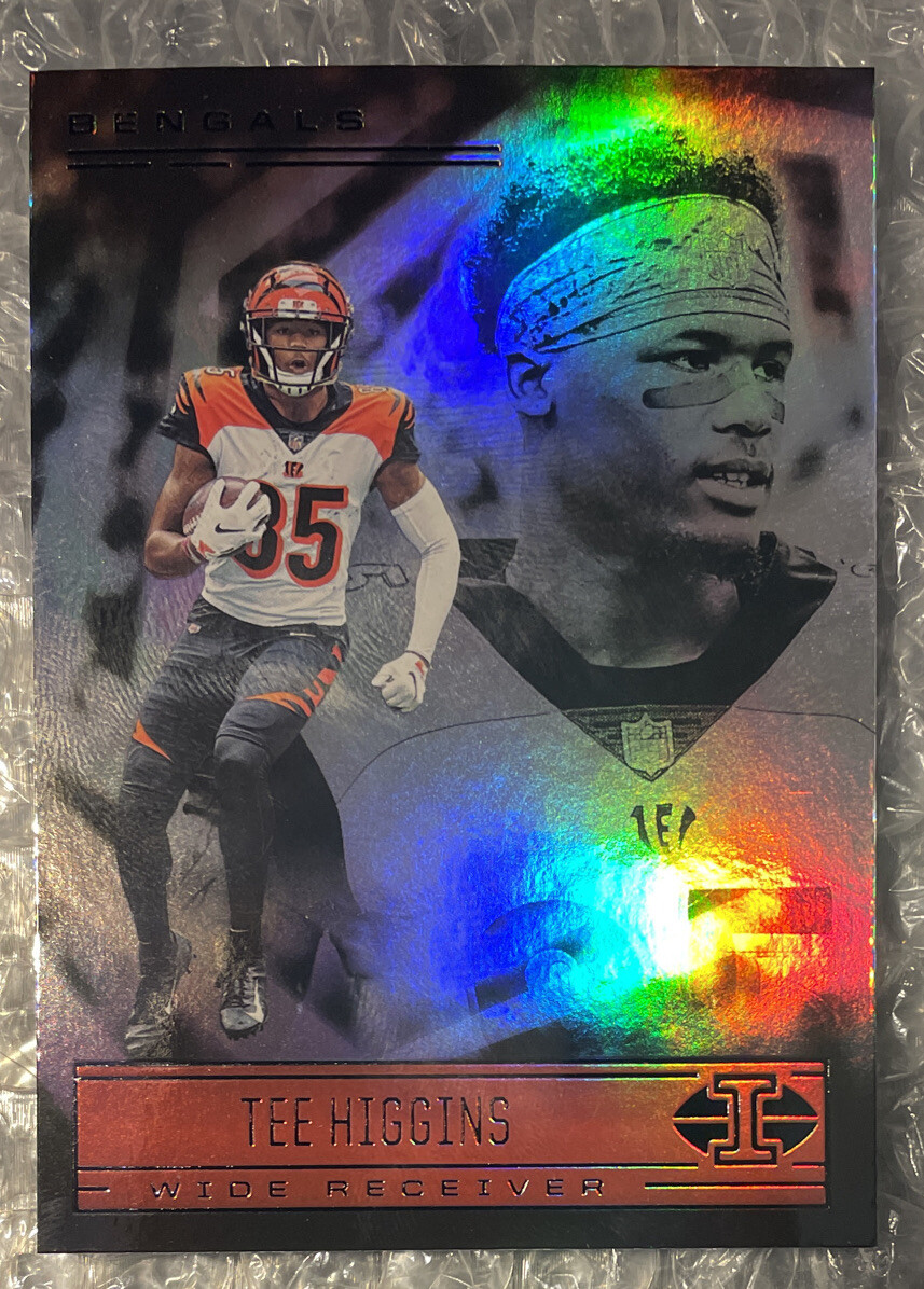 2021 Panini Illusions #41 Tee Higgins HOLO BASE