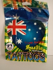 AUSSIE TEMPORARTY TATTOOS 71Assorted 