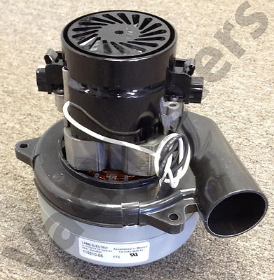 Ametek Lamb central motor 116210-85 Flange bottom, fits Nutone CV450 "top" motor