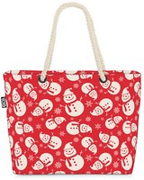 Void Tasche Schneemann Winter Muster Dekoration Deko Muster Winter