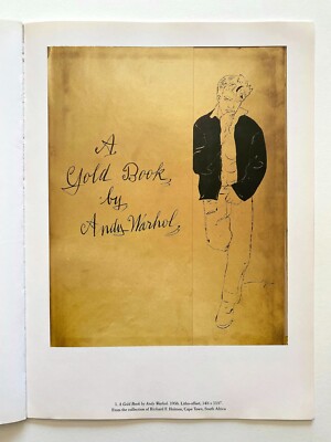 ANDY WARHOL RARE VINTAGE 1993 1ST EDITION LARGE FORMAT