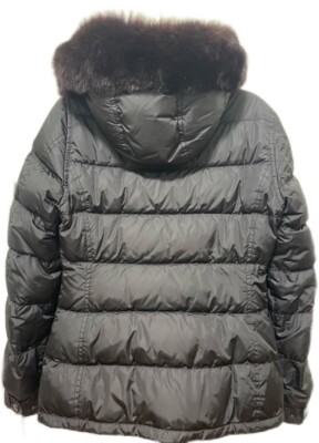 PRADA Fox Fur Hoodie Down Blouson Jacket Womens's Size 38 PRADA Fox Fur Hoodie Down Blouson Jacket Womens's Size 38