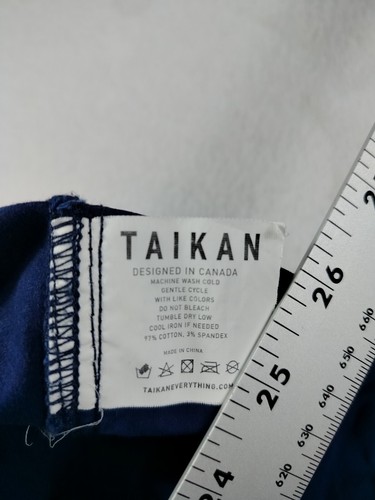 Taikan Chino Pants Men's Medium Blue Streetware Hiphop Urban Streetstyle Classic - Picture 3 of 11