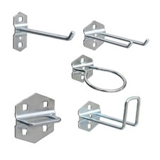 Tool Rack Hook Pegboard Pegs Organizing Various Hooks Holder Square Hole