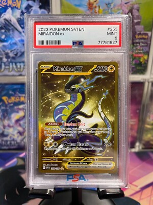PSA 9 Miraidon ex 253/198 Pokemon Scarlet & Violet SV1 en | eBay