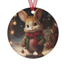 Exclusive Warm  Cozy Friends Ornament, Style 4 