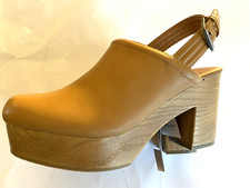 Universal Thread Womens Watson Boho Platform Clogs Tan Size 8, 8.5, 9 New Tags