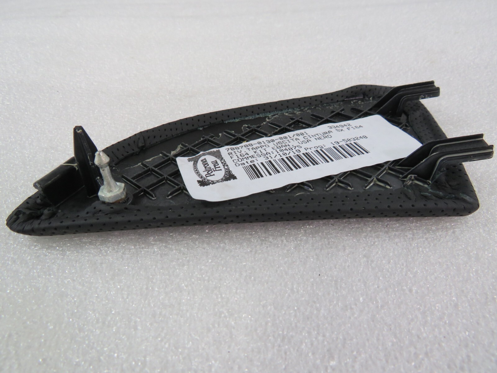 Ferrari Portofino, LH, Left, Rear Belt Cover, Used, P/N 767793