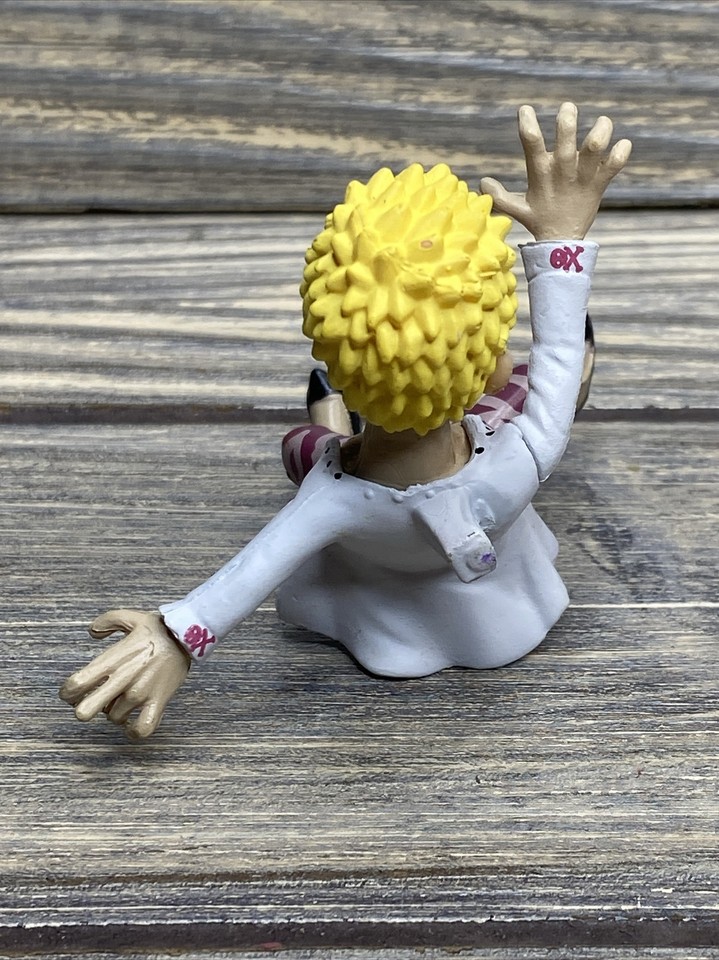 Vintage Don Quixote Doflamingo Plastic Figure White Coat Red Glasses eBay