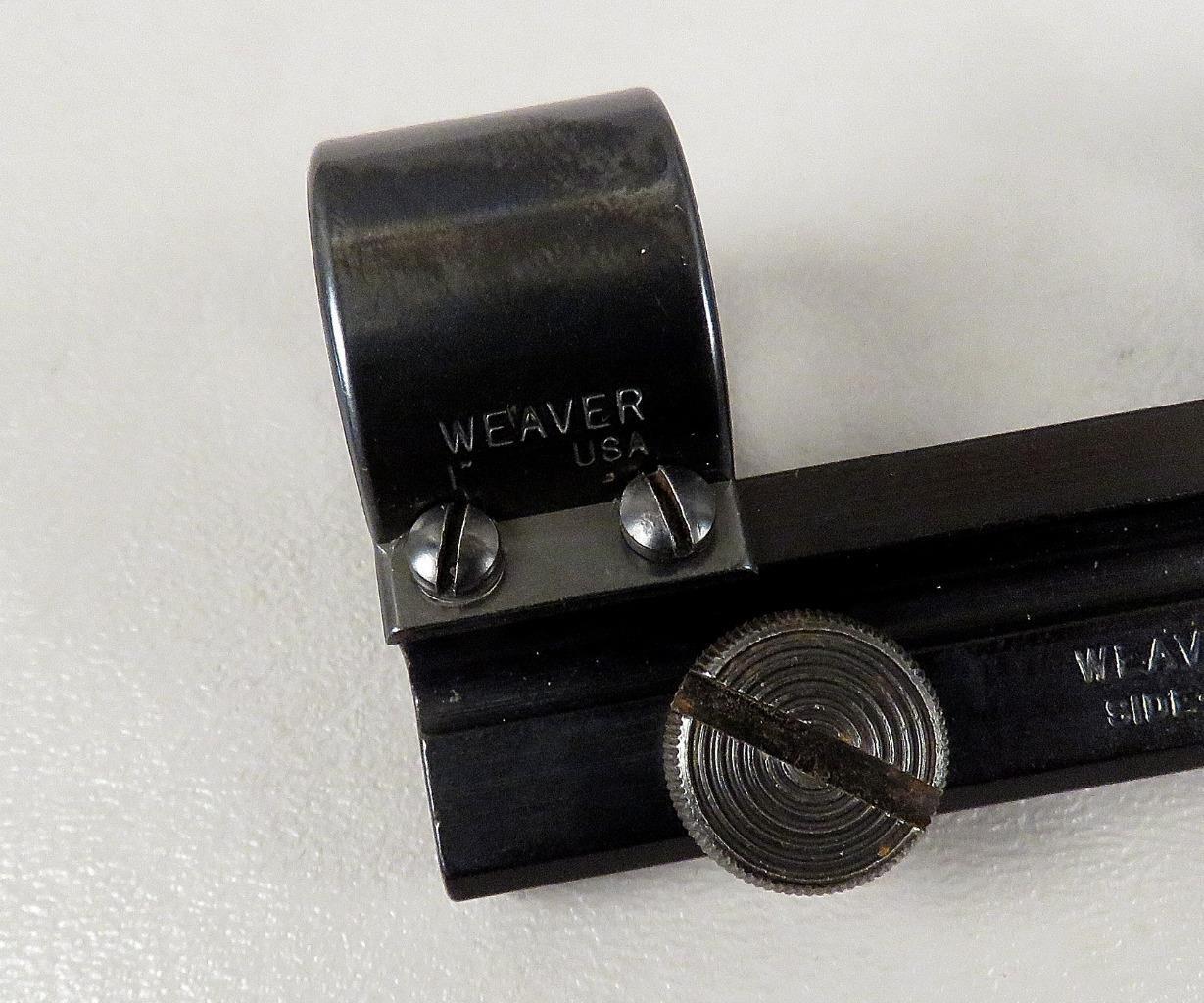 Weaver SIDE MOUNT RINGS & No8 BASE Remington Winchester Shotguns Gun