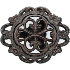 Sungmor Teapot Warmer Cast Iron Vintage Stable Holder Tealight Stands for Drinks