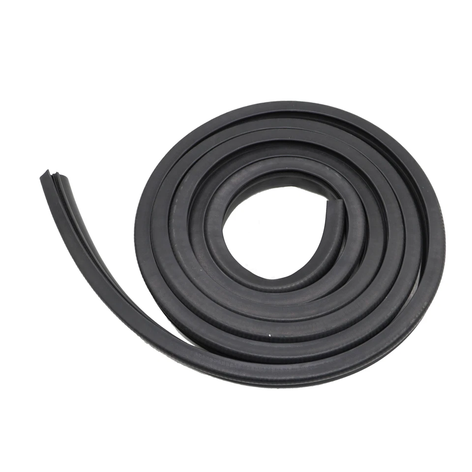 For Chevy GMC Truck Front Door Window Run Sweep Felts Weatherstrip Seals Kit Set Foto 3 de 4