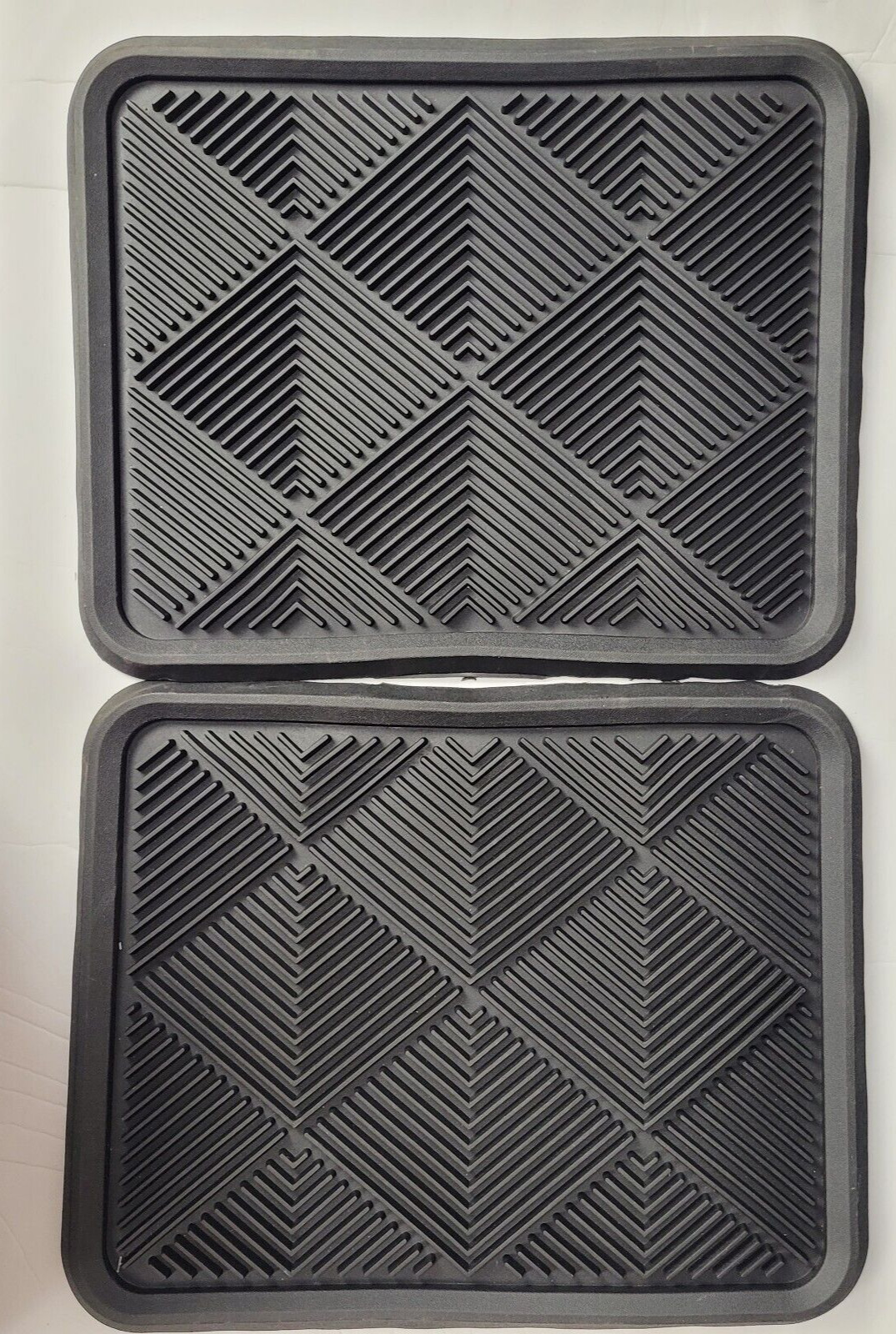 AutoCraft Utility Car Floor Mats All Season Rubber