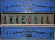 Britains Pre-War Set 186 Mexican Soldiers Infantry  Rare  AA-11107 