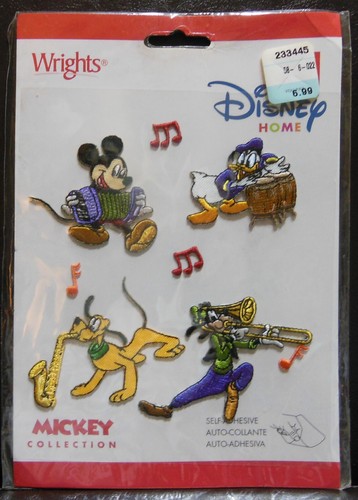 Vintage Lot of 13 Wrights Disney Home Iron-On Patches ~ Mickey & Pooh Collection - Picture 3 of 16