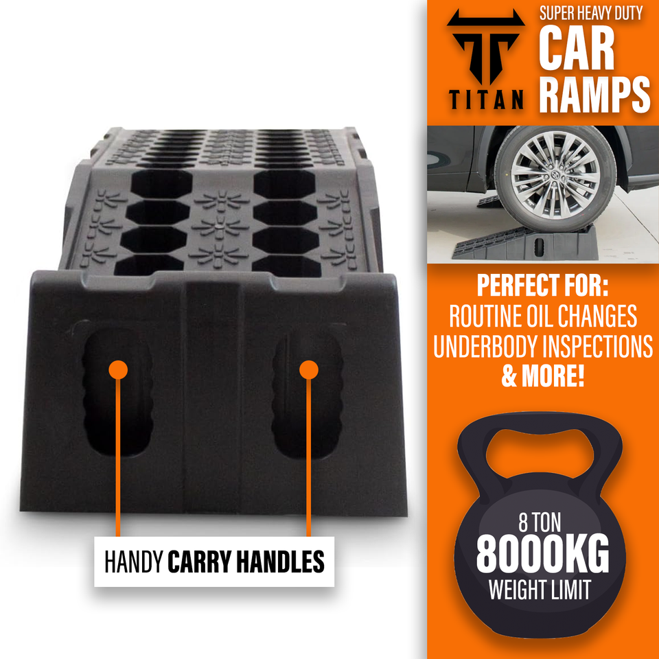 Loading Ramp Checklist Uk TITAN RAMPS HEAVY DUTY 8 TON GVW LOW CLEARANCE VEHICLE CAR VAN RAMPS ...